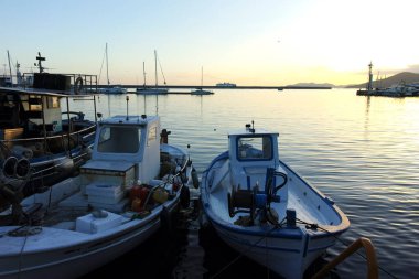 KAVALA, GREECE - 27 Aralık 2023: Eski Kavala kenti, Doğu Makedonya ve Trakya, Yunanistan