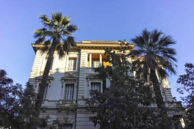 25 Ocak 2024: Nice, Provence Alpes-Cote d 'Azur, Fransa' nın Muhteşem Panoraması