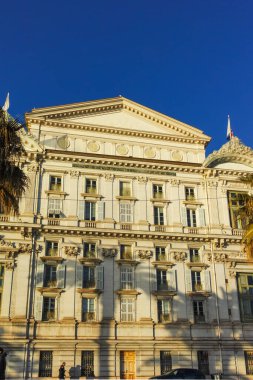 25 Ocak 2024: Nice, Provence Alpes-Cote d 'Azur, Fransa' nın Muhteşem Panoraması