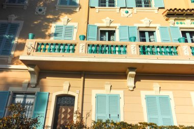 25 Ocak 2024: Nice, Provence Alpes-Cote d 'Azur, Fransa' nın Muhteşem Panoraması