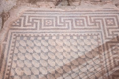 NIS, SERBIA - SEPTEMBER 21, 2025: Panorama of Ruins of The Villa of emperor Constantine at Archaeological area of Mediana in city of Nis, Serbia
