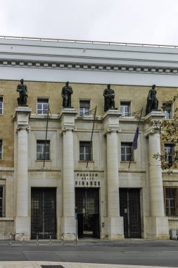 BARI, İtalya - 16 Mayıs 2024: Bari, Apulia Bölgesi, İtalya 'nın Eski Kasabası' nın inanılmaz manzarası