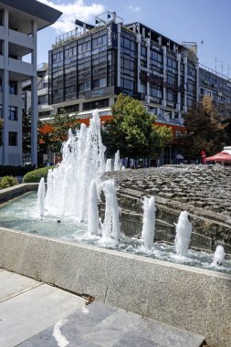 LARISSA, GREECE - 5 Eylül 2025: Larissa, Teselya 'nın merkezi Panorama