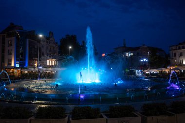 VARNA, BULGARIA - 17 Temmuz 2025: Bulgaristan 'ın Varna kentinin Yaz Panoraması