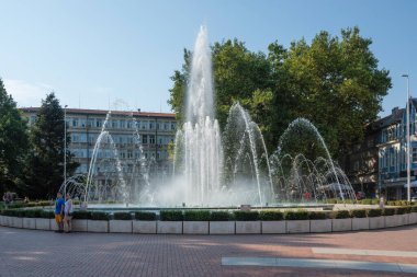 VARNA, BULGARIA - 17 Temmuz 2025: Bulgaristan 'ın Varna kentinin Yaz Panoraması