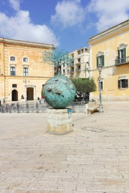MATERA, İtalya - 14 Mayıs 2024: Matera, Basilicata Bölgesi, İtalya 'nın Eski Kasabası