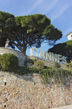 CANNES, FRANCE - 29 Ocak 2024: Cannes, Provence Alpes-Cote d 'Azur, Fransa