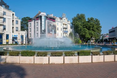 VARNA, BULGARIA - 17 Temmuz 2025: Bulgaristan 'ın Varna kentinin Yaz Panoraması
