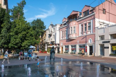 VARNA, BULGARIA - 17 Temmuz 2025: Bulgaristan 'ın Varna kentinin Yaz Panoraması