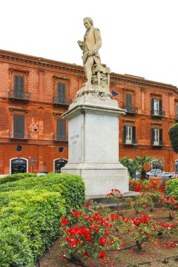 BARI, İtalya - 16 Mayıs 2024: Bari, Apulia Bölgesi, İtalya 'nın Eski Kasabası' nın inanılmaz manzarası