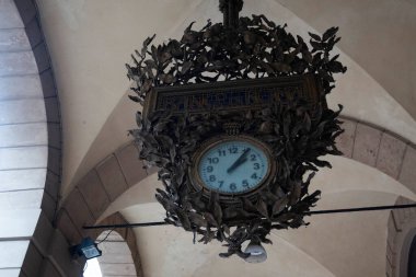 BOLOGNA, İtalya - 07 Aralık 2024: Bologna 'nın Eski Kasabası Panorama, Emilia-Romagna Bölgesi, İtalya