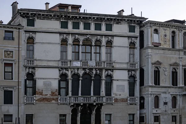 VENICE, İtalya - 05 Aralık 2024: Venedik, Veneto Bölgesi, İtalya 'nın Eski Kenti Panorama