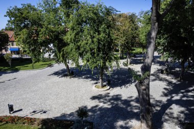 NIS, SERBIA - 21 Eylül 2025: Sırbistan 'ın Niş kentinin şaşırtıcı Panoraması