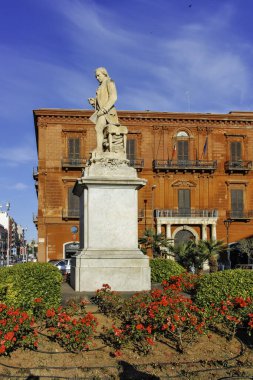 BARI, İtalya - 16 Mayıs 2024: Bari, Apulia Bölgesi, İtalya 'nın Eski Kasabası' nın inanılmaz manzarası