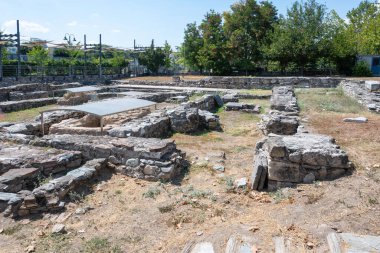 LARISSA, GREECE - 5 Eylül 2025: Larissa, Teselya 'nın merkezi Panorama