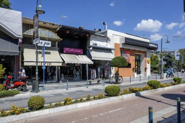 LARISSA, GREECE - 5 Eylül 2025: Larissa, Teselya 'nın merkezi Panorama