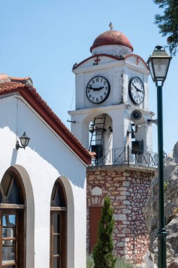 Amazing panorama of The town of Skiathos, Sporades, Thessaly, Greece