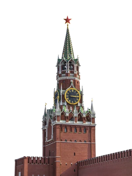 Kreml Röd Stjärna Arkitektur Vägg — Stockfoto
