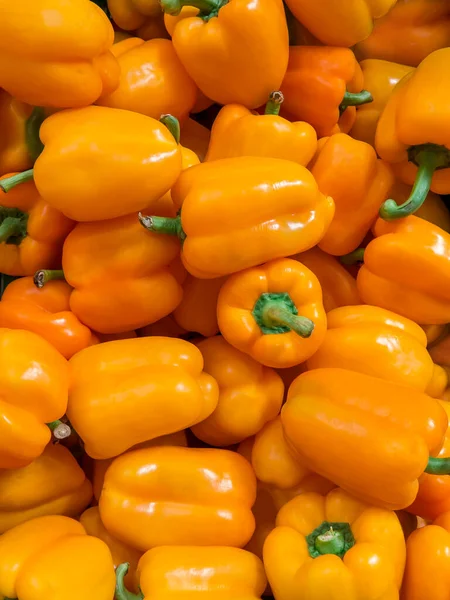 Gelbe Paprika Süß Lecker Gesundes Gemüse — Stockfoto