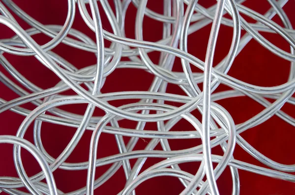 Texture silver and red — Stock Photo, Image