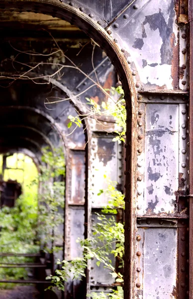 Terk edilmiş çorak fabrika — Stok fotoğraf