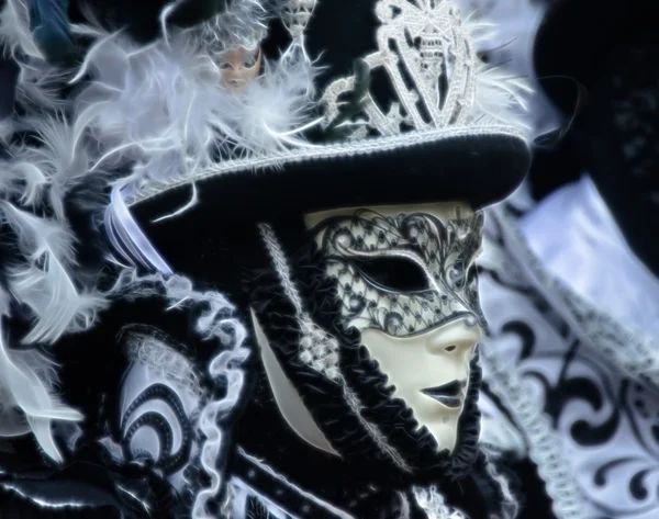 Máscara de carnaval de cerca — Foto de Stock