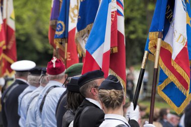 Anma Günü Fransa'da Amerikan mezarlığında