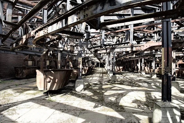 트롤리 철강 산업에 대 한 — 스톡 사진