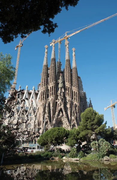 Sagrada Familia Barcelonában — Stock Fotó