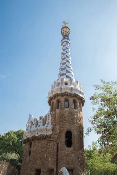 Πάρκο Guell Στη Βαρκελώνη — Φωτογραφία Αρχείου