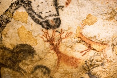 Fransa 'da Lascaux detayları