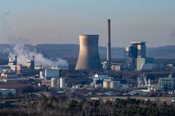 Industry Cooling Towers — Stock Photo, Image