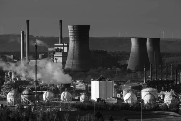 Industry Cooling Towers — Stock Photo, Image