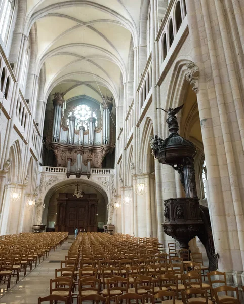 Catedral Dijon Francia — Foto de Stock