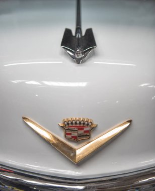 Eski Amerikan araba detayı.