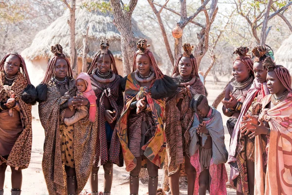 纳米比亚Himba村 — 图库照片