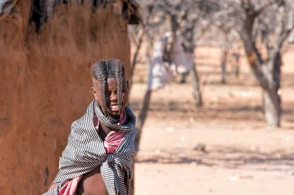 Himba Dorf Namibia — Stockfoto