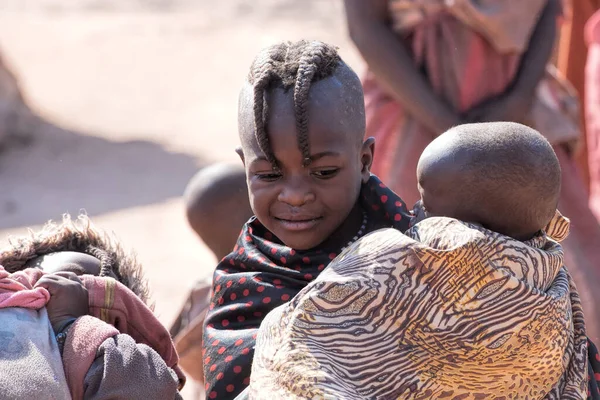 Himba Village Namibia — Stock Photo, Image