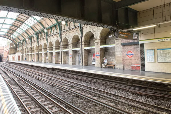 Metróállomás Londonban — Stock Fotó