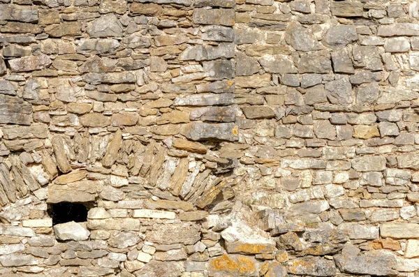 Parede de pedra seca — Fotografia de Stock