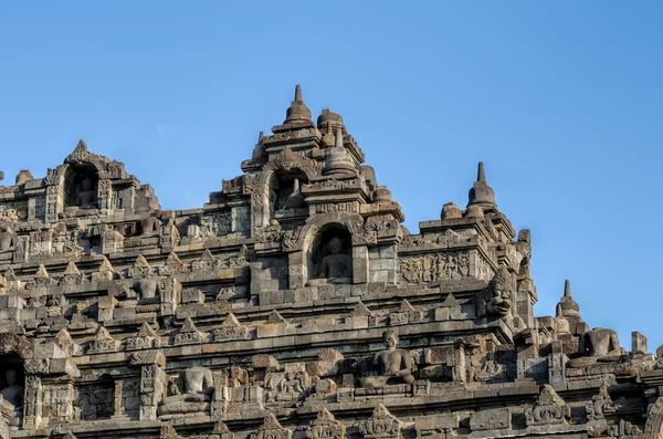 Borobudur en Java — Foto de Stock