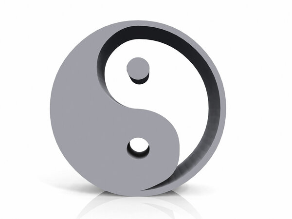 The ying  and yang symbol