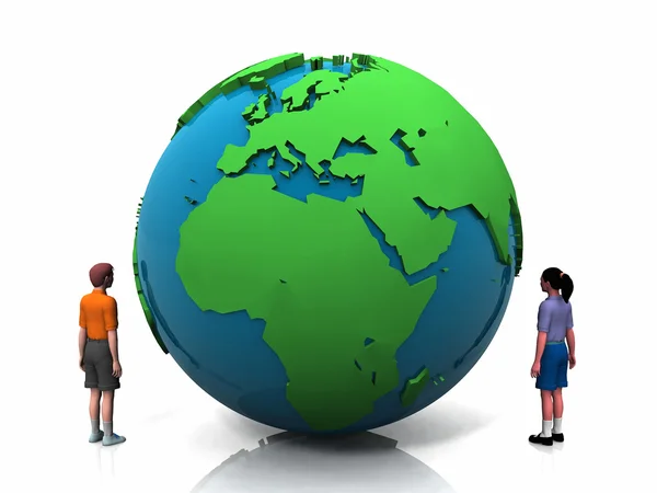 Earth for our children — Stock Photo, Image