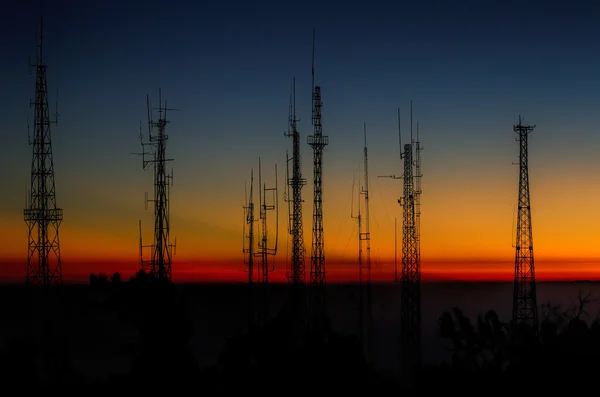 Antennas of Mount Bromo — Stock Photo, Image