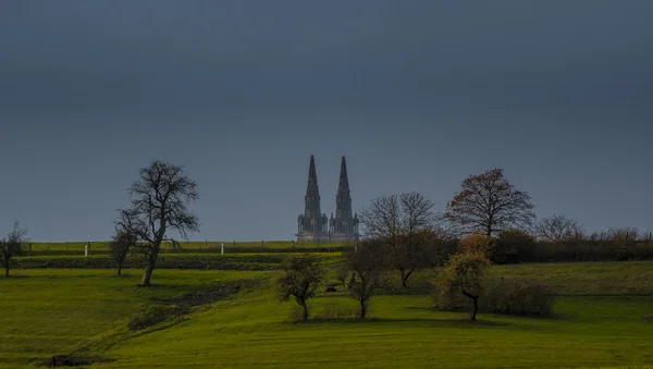 Kostelní věž — Stock fotografie