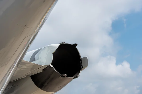 Détail de l'aéronef de passagers — Photo