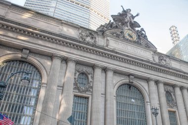 New York 'taki büyük merkez terminalin dışı.