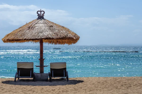 Bali vista da praia — Fotografia de Stock