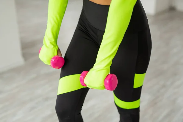 Sport Women Bright Tracksuit — Stock Photo, Image