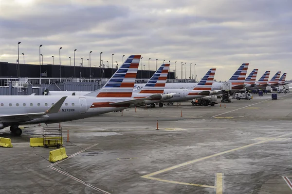 Chicago Abd Ocak 2021 Chicago Hare Uluslararası Havaalanı Nın Kapısında — Stok fotoğraf